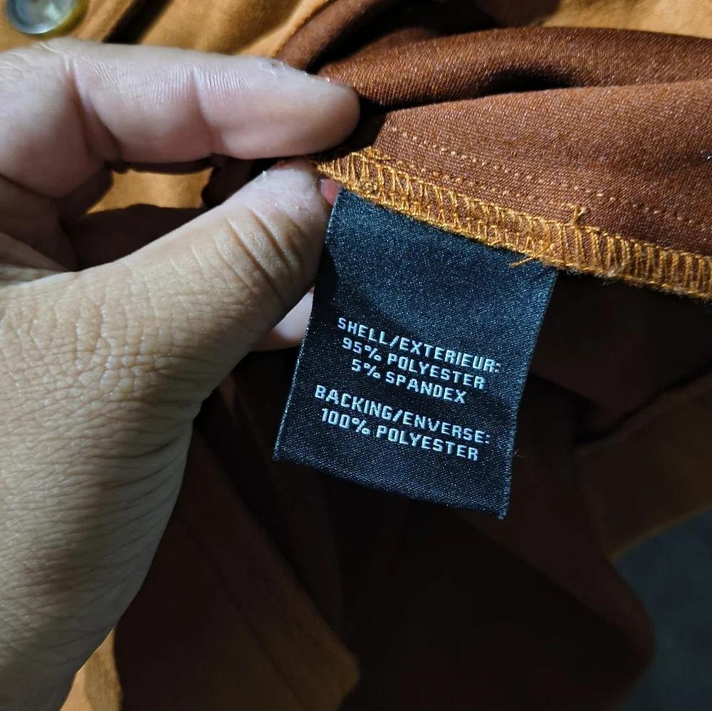 NWOT BAGATELLE COLLECTION Tan Suede Jacket - Picture 5 of 5